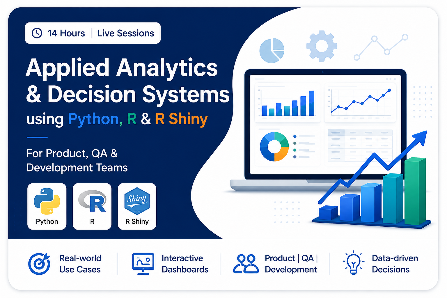 ThinkMates Sycamore Applied Analytics & Decision Systems using Python, R & R Shiny Evening Batch (9PM -10PM IST)